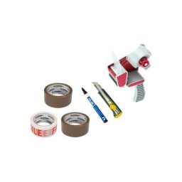 Divers - Pack accessoires déménagement - Basique Plus - 2 Rubans adhésifs - Ruban adhésif fragiles