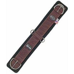 36 = 91 cm, Marron: Sangle de sangle Western Pool modèle tearjaw en néoprène avec système de