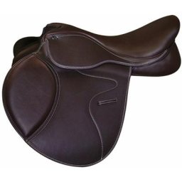 Selle 17 marron: Gagnant Selle en cuir synthétique Close Contact avec pagaie carrée
