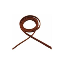 Taglia unica, Noir: Longe de selle en cuir lacée de 1 cm, d'une taille d'environ 150 cm, de couleur