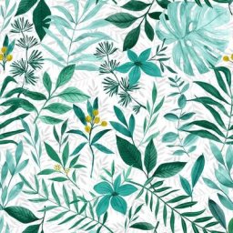 1001kdo Hygiene&beaute - Nappe Toile cirée au mètre Sous bois blanc
