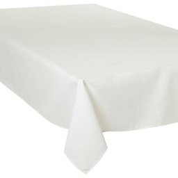 Nappe anti taches rectangulaire 150 x 300 cm - Blanc ivoire - Livraison gratuite - Blanc