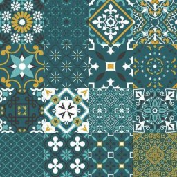 Nappe Toile cirée au mètre Taorminas Canard