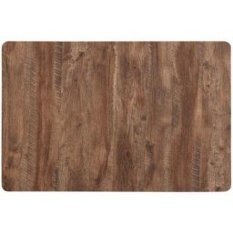 1001kdo Hygiene&beaute - Set de table pvc 28 x 44 cm Venise marron