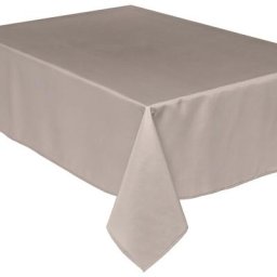 Nappe anti-tâche lin 140X240 Atmosphera créateur d'intérieur - Beige