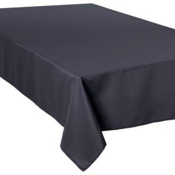 Nappe anti taches rectangulaire 150 x 300 cm - Gris foncé - Livraison gratuite - Gris