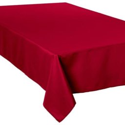 Nappe anti-tâche rouge 150X300 Atmosphera créateur d'intérieur - Rouge