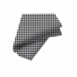 Soleil D'ocre - Lot de 3 serviettes de table coton victoria, par Noir