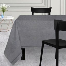 Venise Nappe anti-tâches, Gris, par Soleil D'ocre 180 x 180 cm - Gris