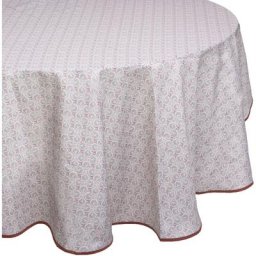 Nappe Anti-tache Imprimé Abanico d 180 Atmosphera créateur d'intérieur - Beige
