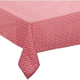 Nappe Anti-tâche Imprimé Olia Atmosphera créateur d'intérieur - Rouge