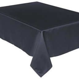Nappe anti-tâche ardoise 140X240 Atmosphera créateur d'intérieur - Gris foncé