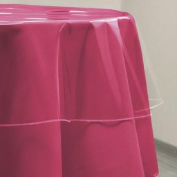 Cristal Nappe transparente, PVC, 100 microns, par Soleil d'ocre - Diametre 140 cm - Transparent