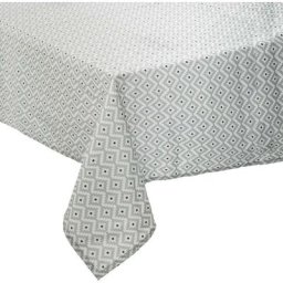 Nappe Anti-tâche Imprimé Etnik Atmosphera créateur d'intérieur - Gris