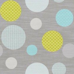 1001kdo Hygiene&beaute - Nappe Toile cirée au mètre Modele Atolls Anis