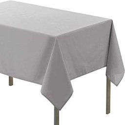 Nappe Anti tâches 180 x 180 cm Gris Uni ESSENTIEL.