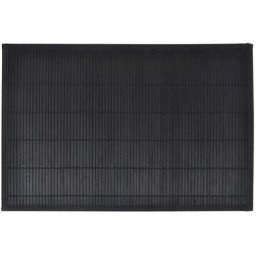 Vidaxl - Napperons 6 pcs Bambou 30 x 45 cm Noir Noir