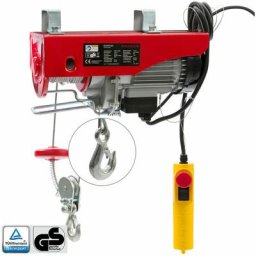 Treuil Palan électrique 300/600 kg 1050W Treuil palan à Ascenseur levage pour avec Télécommande,