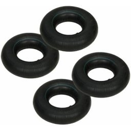 Vidaxl - Chambre à air 4pcs 3.00-4 260x85 pour roue de diable Caoutchouc Noir