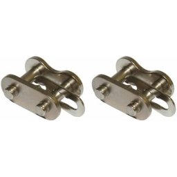 2x attache rapide KMC pas 420 dX racing chaine cyclo mobylette moto pocket bike quad