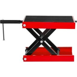 Pont élévateur Ciseaux Cric de Moto 499 kg Levage 19-33 cm Lève Moto Rouge - Vevor