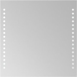 Miroir de salle de bain à led 30x30 cm Vidaxl n/a