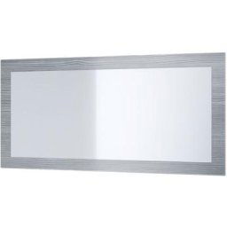 Miroir Lima, miroir mural avec cadre de style moderne - mat, haute brillance - Avola-Anthracite 89