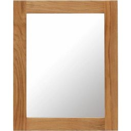 Vidaxl - Miroir 40x50 cm Bois de chêne massif n/a