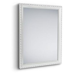 Lola - Miroir avec cadre - Blanc - 34x45cm - Blanc