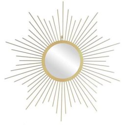 Miroir soleil en métal doré 66 cm - Doré