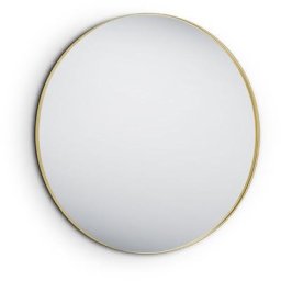 Britney - Miroir avec cadre - Or - ø 80cm - Or