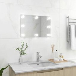 Vidaxl - Miroir mural avec lampes led Rectangulaire Verre n/a