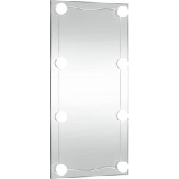 Vidaxl - Miroir mural avec lumières led 30x60 cm verre rectangulaire n/a