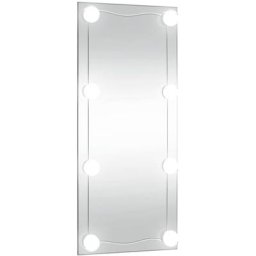Vidaxl - Miroir mural avec lumières led 40x80 cm verre rectangulaire n/a