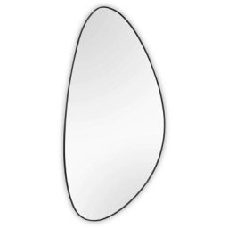 Miroir mural design Ida - Noir