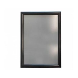 Interface Plv - Cadre d'affichage clic clac en aluminium noir format A3 - Noir