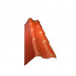 Profil de rive gauche pour toiture pvc mini 94 x 66 cm - Coloris - Terre cuite, Largeur - 66 cm,