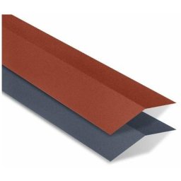 Faîtière double pour tôle tuile Bacacier Tuile r® | Brun mat - 1000 mm Longueur - Brun mat