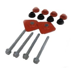 Kit de fixation et étanchéité tuile pvc - Coloris - Orange - Orange