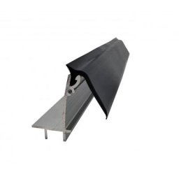 Kit faîtage supérieur pour couverture en polycarbonate l 4 m - Coloris - Aluminium brut, Longueur