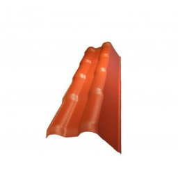 Profil de rive partie droite pour toiture pvc mini 94 x 66 cm - Coloris - Terre cuite, Largeur - 66
