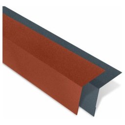 Bande d'égout pour tôle tuile Bacacier Tuile r® | Brun mat - 1000 mm Longueur - Brun mat