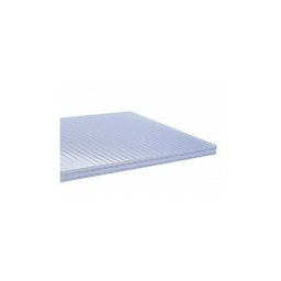 Plaque polycarbonate alvéolaire 4000 x 980 x 32mm - Coloris - Opaline, Epaisseur - 32 mm, Largeur