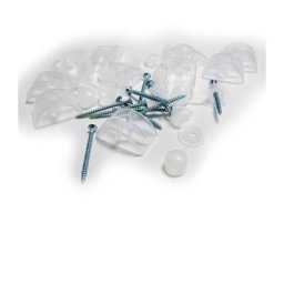 Kit de fixation petite onde (x10) - Coloris - Standard, Longueur - 4 cm - Standard