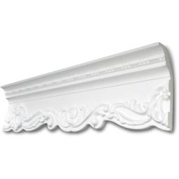 Moulure pour ruban led G39, 58x140mm, polystyrène, 2 m, 5 pièces (10m) - blanc