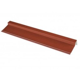 Rive gauche / droite 920 mm pour panneau tuile facile en acier galvanisé laqué mat - Coloris - Brun