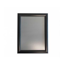 Interface Plv - Cadre d'affichage clic clac en aluminium noir format A4 - Noir