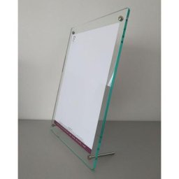 Présentoir sur pied / Porte affiche sur pied format A5 pour comptoir - table restaurant - Modèle