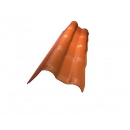 Profil de rive gauche pour toiture pvc mini 94 x 66 cm - Coloris - Antique, Largeur - 66 cm,