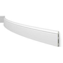 Noel&marquet - Plinthe FL1-FLEX Polyuréthane wallstyl (80 mm x 12 mm) - nmc noël & marquet